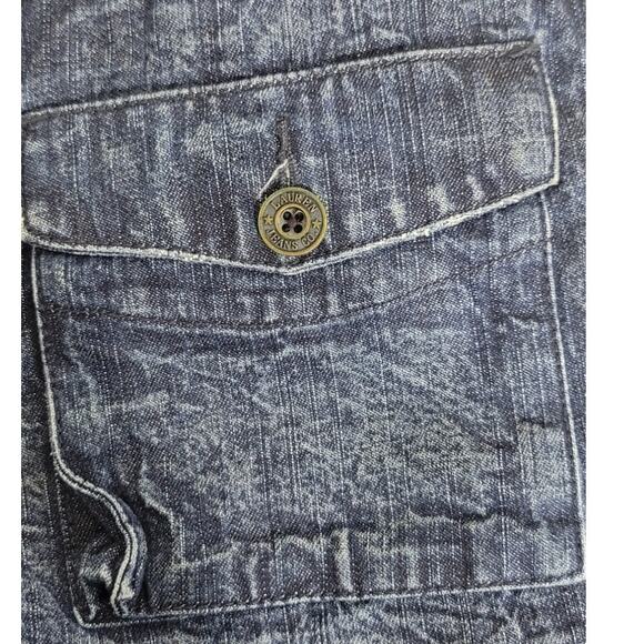 Lauren Jeans Co Capri Womens Size 2 Casual Classic Y2K Capri Comfortable Capri - Picture 6 of 7